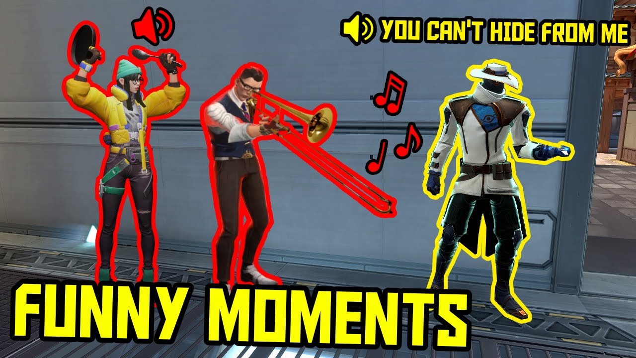 FUNNIEST MOMENTS IN VALORANT 