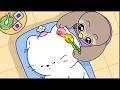 Jin Helps Mizu with Ear Care on Her Day Off | ASMR Animation | Life in Shirakawa