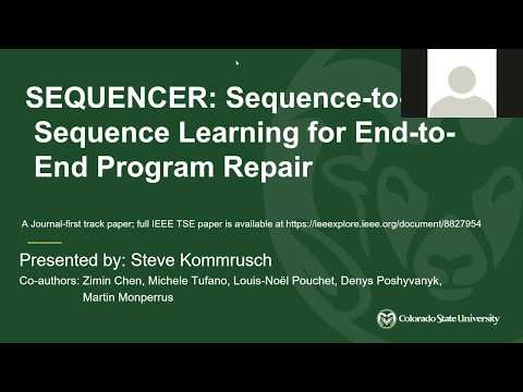 SEQUENCER: Sequence-to-Sequence Learning for End-to-End Program Repair