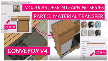 Conveyor Rhino + Revit Learning Series - Part 5 - Material Transfer and Optimization