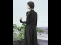 【大青龍肆シリーズ】★チャイナ風トップス★ Tシャツ 長袖 フェイクレイヤード 文字柄 ショート丈
