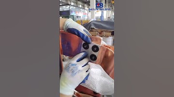 Fixing the busbars on the transformer body