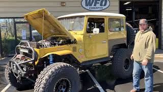 LS powered 3 Linked FJ40 on Ton’s and 40’s