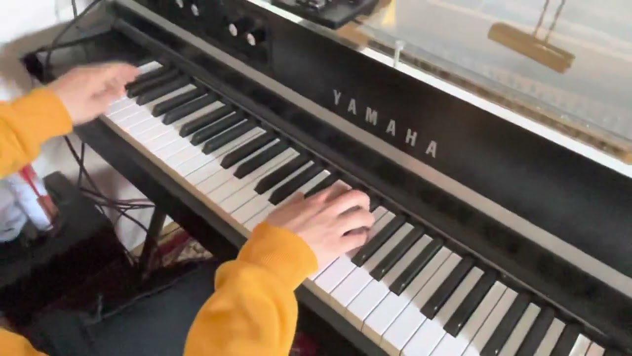 🎹 Yamaha CP70B  Piano with Dynacord DC200 H/R rotating speaker (Leslie)