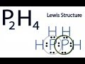 Valence Electrons in P2H4 Structure