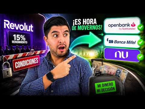 🚨 Revolut YA NO Conviene... ¿A DÓNDE MOVER tu Dinero Ahora? (15% con Condiciones)