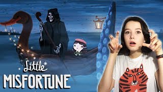 картинка: ОТПРАВЛЯЮСЬ В ЗАГРОБНЫЙ МИР... | Little Misfortune #5