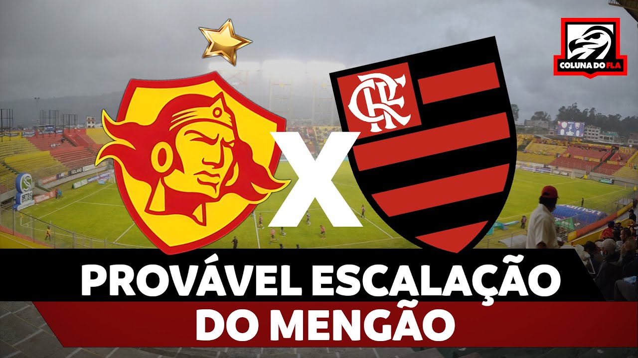 SAIU! Com surpresas, Flamengo divulga escalação para jogo contra o Aucas,  pela Libertadores