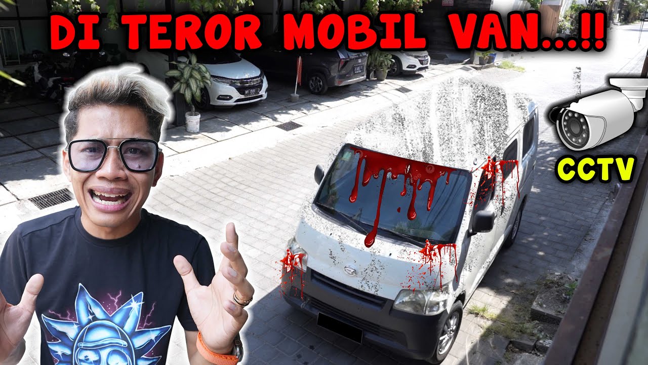 CCTV MEREKAM MOBIL VAN BALIK KAMPUNG DI DEPAN RUMAH KITA!! SEREM BANGET!!