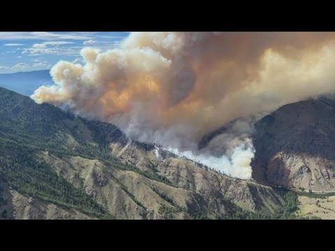 Moose Fire near Idaho-Montana border grows to more than 23,000 acres