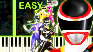 POWER RANGERS IN SPACE THEME - EASY Piano Tutorial screenshot 1