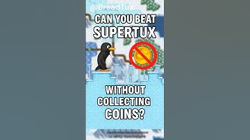 Can You Beat SuperTux Without Touching a Single Coin?
