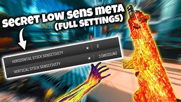 Secret 2 Sensitivity Settings Of An Iridescent Player🤫+ Match VS Top 250 4-stack | MW3 Ranked Play