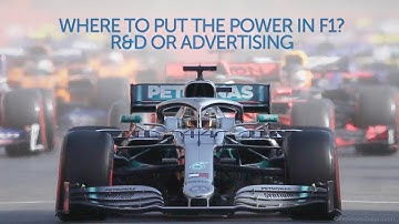 In F1, car manufacturers gain more from high R&D and low advertising