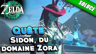 Sidon, du domaine Zora [Quête/Solution] - Zelda Tears Of The Kingdom