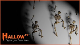Climbing Skeletons by HallowFX - Digitize your Decorations