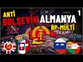 ETRAFIMIZ SARILDI | HEARTS OF IRON 4 - MULTIPLAYER | ALMANYA#1