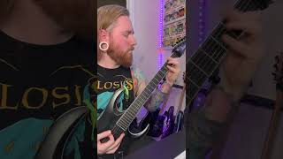Jamie slays plays the new Sylosis song poison for the lost