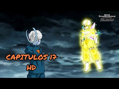 Dragon Ball Heroes Capitulo 17 (HD) Español Latino   Fusión de Goku y Vegeta gogeta