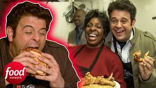 Adam Eats Soul Food With Gladys Knight Before Tackling Atlanta’s WILDEST Burgers! | Man V Food