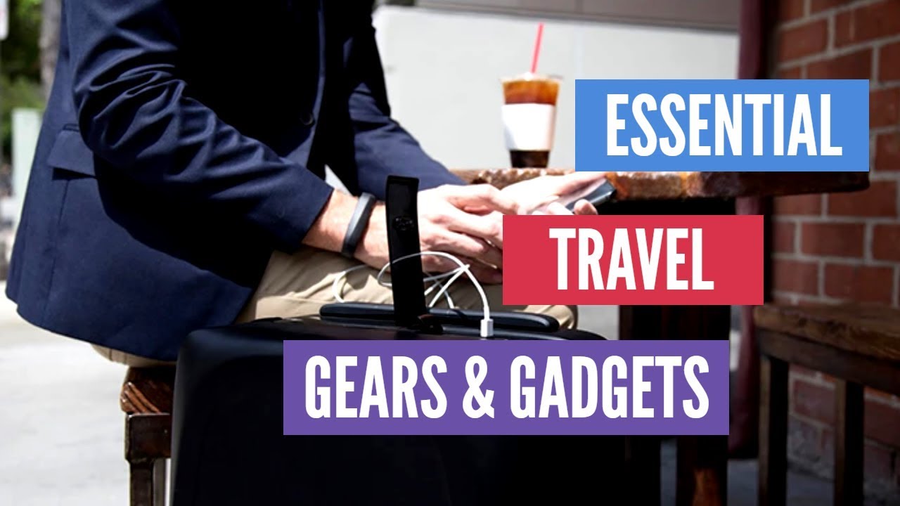 5 ESSENTIAL TRAVEL GEARS & GADGETS VOL 1 YouTube