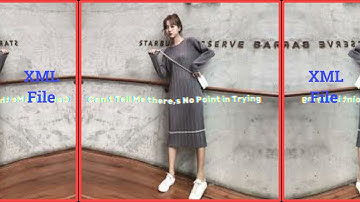 Silence Siren Jam// AM Video XML//  English Song// link in Description Box 🎁