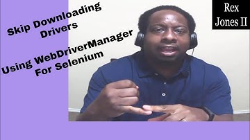 ✔ Selenium: How To Use WebDriverManager To Bypass ALL Drivers | (Video 142)