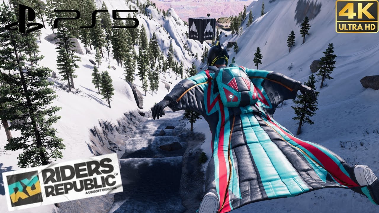 Wingsuit Air Race Clip3 Riders Republic (PS5) [4K 60FPS] YouTube