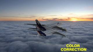After effects and 3ds max  flying test