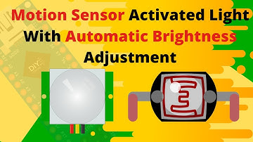 Motion Sensor Activated Light With Automatic Brightness Adjustment | Arduino + PIR + LDR