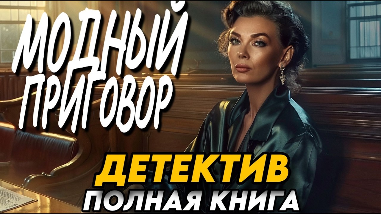 Слушать аудиокнигу: МОДНЫЙ ПРИГОВОР | Детектив полностью