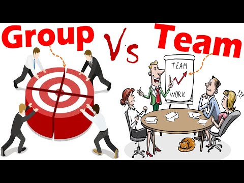 Differences between Group and Team.