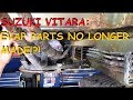 Suzuki Vitara: EVAP Problem & Discontinued Parts!?