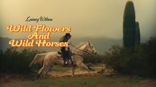 WILDFLOWERS AND WILD HORSES by Lainey Wilson (lyrics)