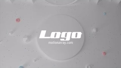 White Abstract Logo DaVinci Resolve Templates