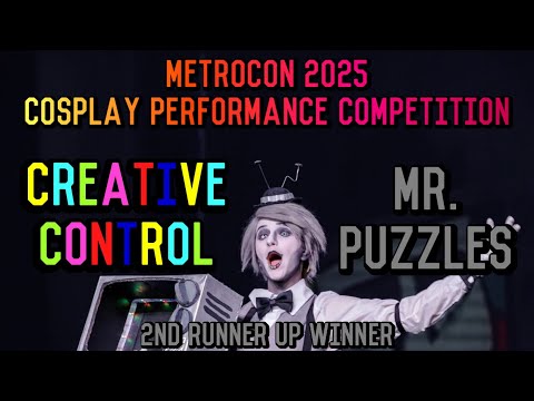 MetroCon 2025 Cosplay Performance Competition - Creative Control - Mr. Puzzles