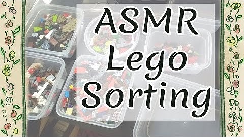 ASMR | 1 Hour of Lego Sorting (no talking)