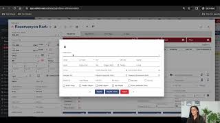 Elektraweb -Rezervasyon Nasıl Oluşturulur?