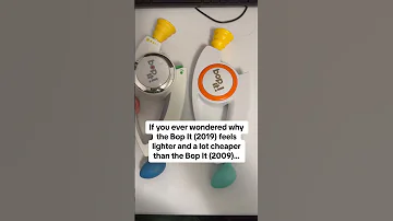 If You Ever Wondered Why Bop It 2019 Feels Lighter And Cheaper Than Bop It 2009 