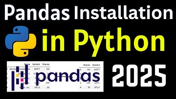 How to Install Pandas on Python 3.13.3 [2025] | Pandas Installation in Python | Data Science Library
