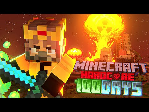 قضيت 100 يوم بعد الحرب النووية في ماين كرافت