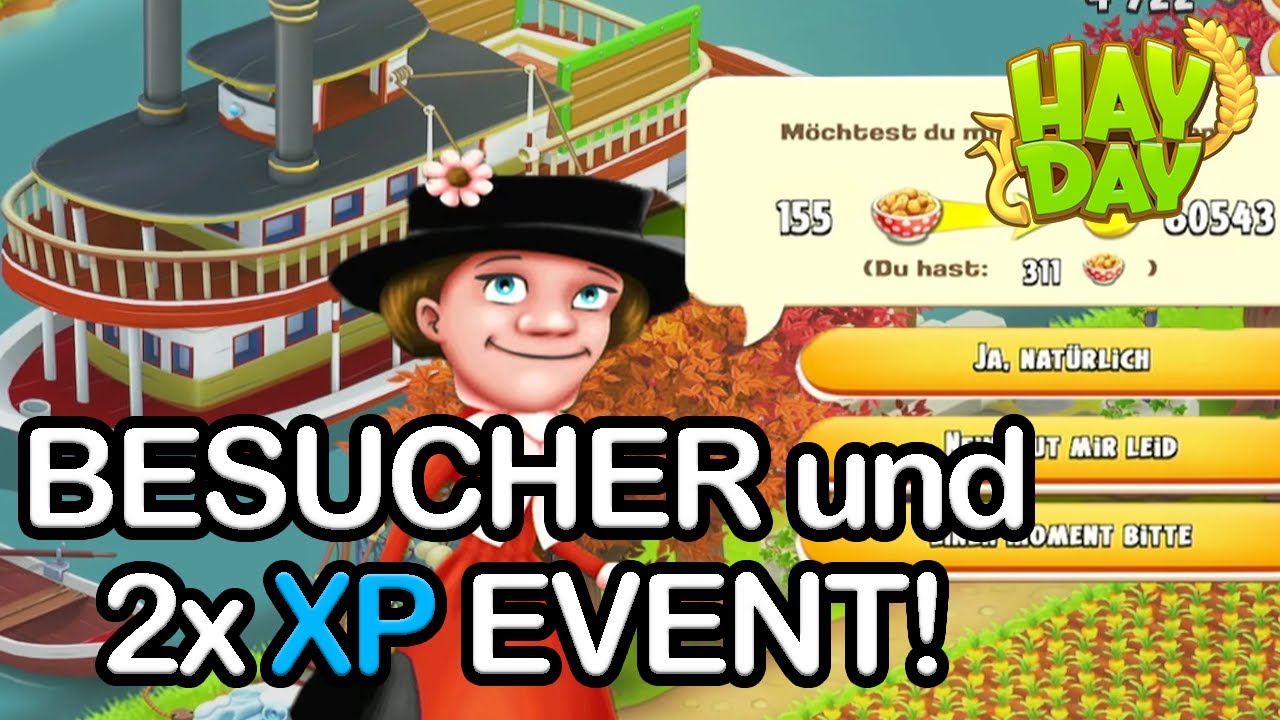 2x XP Und DECKEN BESUCHER EVENT Hay Day Events Der N chsten Woche 2x XP Und DECKEN BESUCHER EVENT Hay Day Events Der N chsten Woche