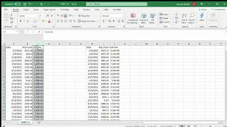 Part 2- Calculating Beta- Creating LogNormal Returns screenshot 4