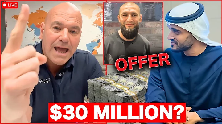 BREAKING: Khamzat Chimaev GETS $30M OFFER For Super Fight! Dana White Drops MASSIVE Fight News!