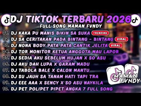 DJ TIKTOK TERBARU 2026🎵DJ KAKA PU MANIS BIKIN SA SUKA CURI CURI PANDANG🎵DJ OBH COMBI SACHET🎵