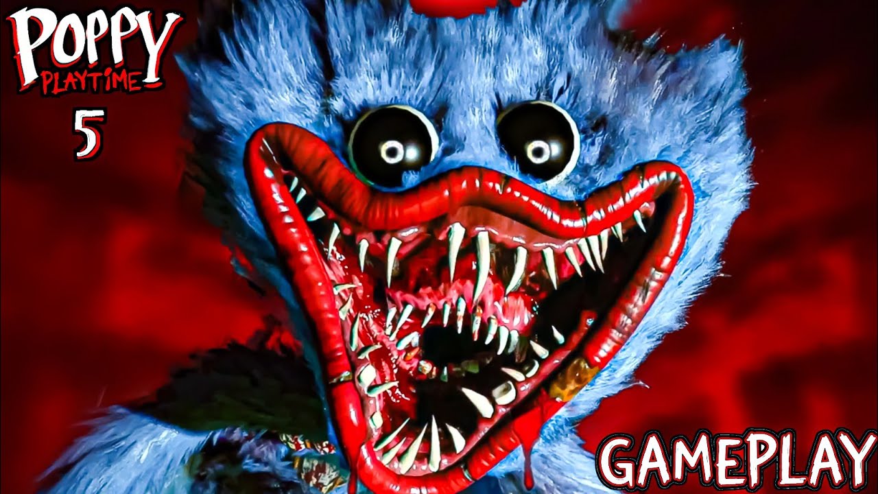 Huggy wuggy is back 😨 Poppy playtime chapter 5 full gameplay|On vtg!