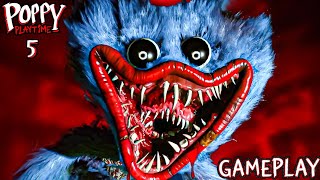 Huggy wuggy is back 😨 Poppy playtime chapter 5 full gameplay|On vtg!