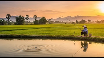 Thú Vui Câu Cá Đồng Quê Việt Nam – Thành Quả Bất Ngờ!