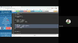 Information Struktur Data Tumpukan dengan Array Statik Dimensi 1 | NGoding C Guide