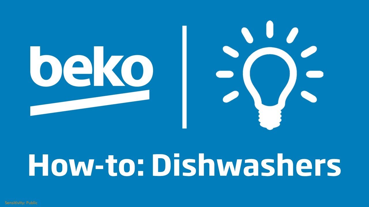 How to install the drain hose on your Beko dishwasher YouTube